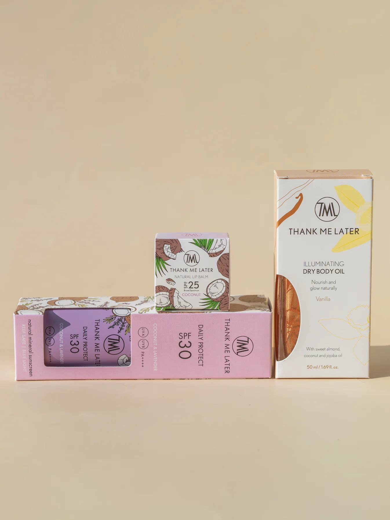 Thank Me Later - Ready, set, go! Bundel - Kokos Lavendel