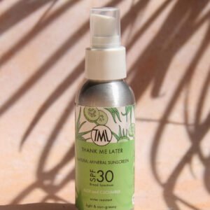 Thank me later – SPF30 Zonnebrand Aloe vera and Cucumber