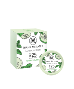 Thank Me Later Lip Balm - Mint Cucumber - 12ml