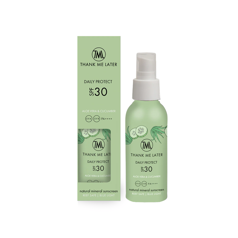 Thank Me Later SPF30 Zonnebrand Aloe Vera & Cucumber - 100ml